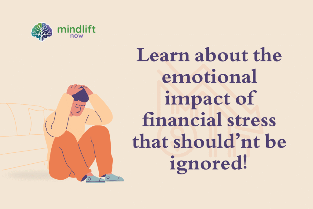 Financial Stress and the Modern Man - Poster 1- mindliftnow.com