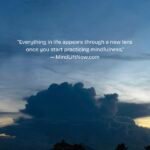 Mindful living Poster 1 - Credits — Quote: Neffi Rafiya, Image: Reeha Mesnad - mindliftnow.com