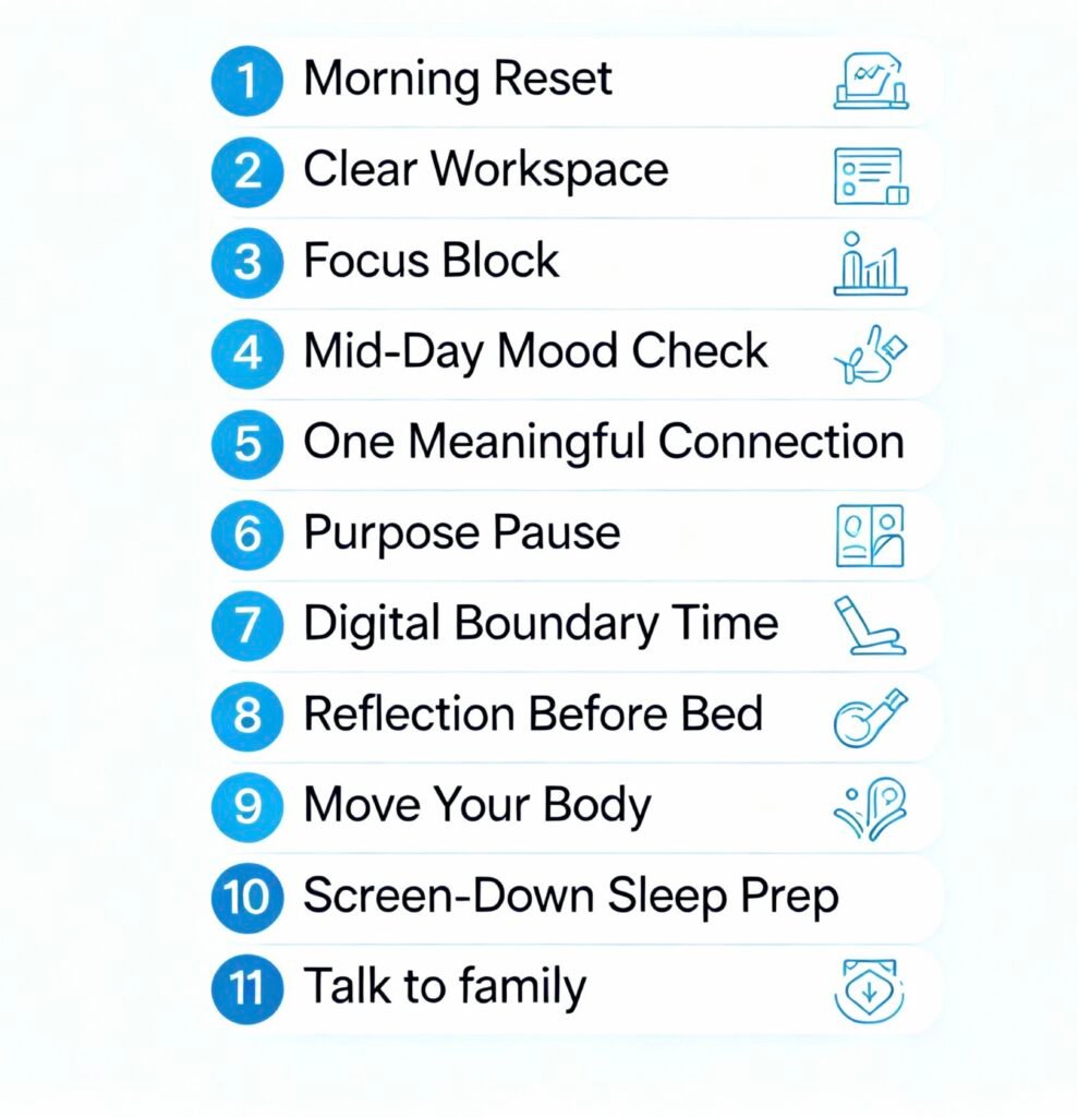 Working From Home - Poster 2 - mindliftnow.com - AI generated image using Gemini