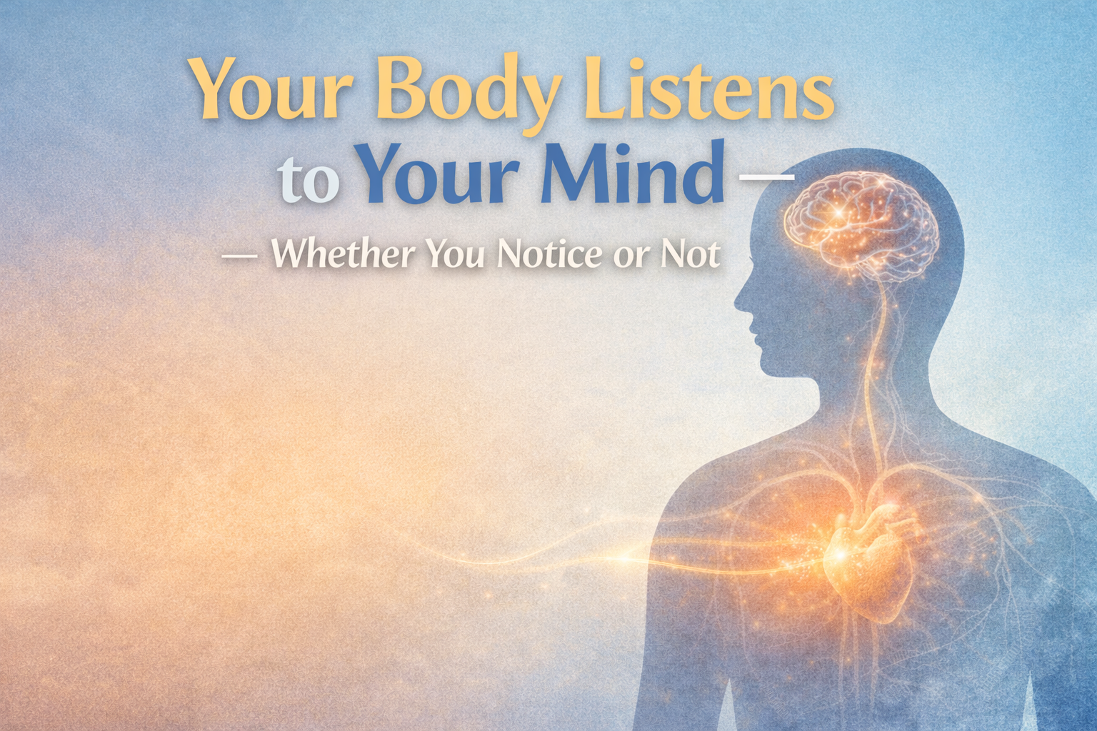 Mind-Body Connection - Poster 1 - mindliftnow.com - AI generated image using chatgpt