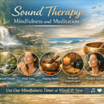 Sound Therapy - Poster 1 - mindliftnow.com - AI generated image using chatgpt
